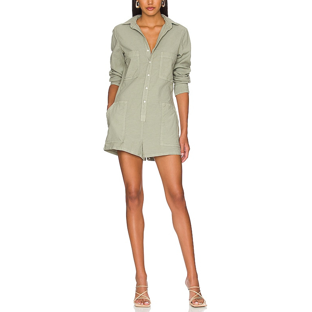 Frank & Eileen 'Ireland' Green Playsuit Size S
